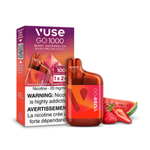 F1-SensoryVisual-1K-BerryWatermelon-pack.png Berry Watermelon Vuse GO 1000 - Disposable Vape