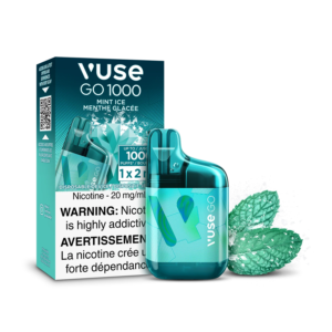 F1-SensoryVisual-1K-MintIce-pack.png Mint Ice Vuse GO 1000 - Disposable Vape