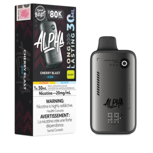 Cherry Blast Iced Flavour Beast Alpha - Disposable Vape 80K