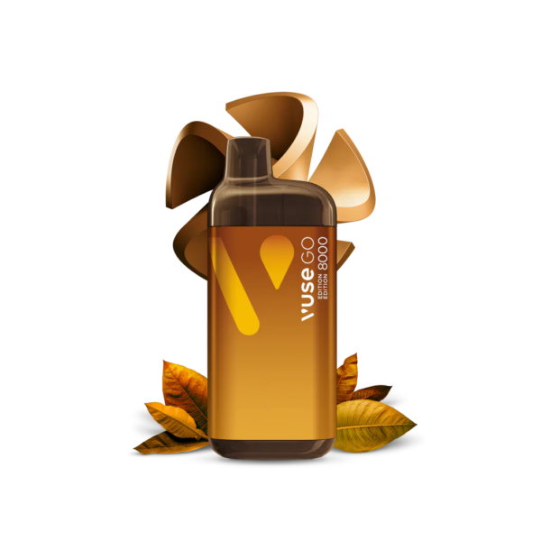 PDP_VuseGO-Edition8000_CreamyTobacco_527x527_F1_44328b98-d621-49ba-ac91-1f00fc591fd9.png Peach Vuse GO 8000 - Disposable Vape