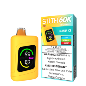 STLTH60K-DEVICE_KITPACKAGE-BANANAICE.png Banana Ice Stlth 60K - Disposable Vape