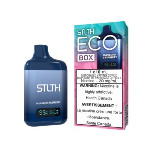 STLTHECOBOX-DEVICE_KITPACKAGE-BLUEBERRYRASPBERRY.png Blueberry Raspberry Stlth Eco Box - Disposable