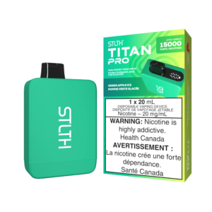 STLTHTITANPRO-GREENAPPLEICE.png Green Apple Ice Stlth Titan Pro - Disposable 15K