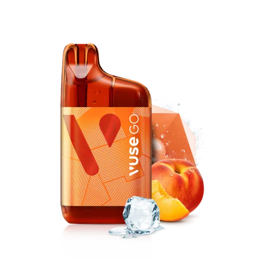 SensoryVisual_VuseGO-5K_PeachIce_6c12f0f5-d13c-4a5a-886c-b3a1515c6164.png Peach Ice Vuse GO 5000 - Disposable Vape