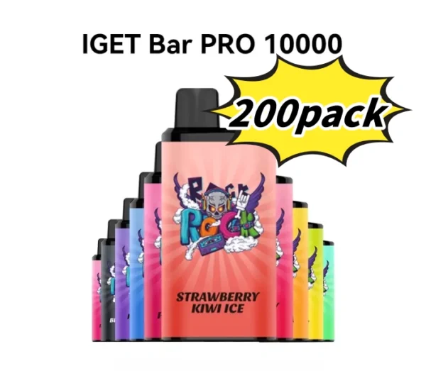 IGET-Bar-PRO-200pack.webp IGET Bar Pro 10000 Puffs Wholesale