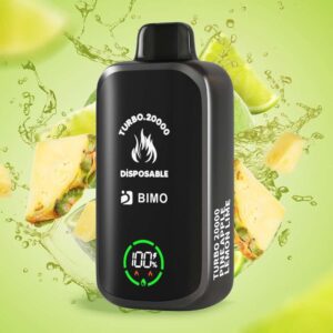 compressed_pineapple-lemon-lime.jpg Bimo vape Turbo 20000 Puff Pineapple Lemon Lime