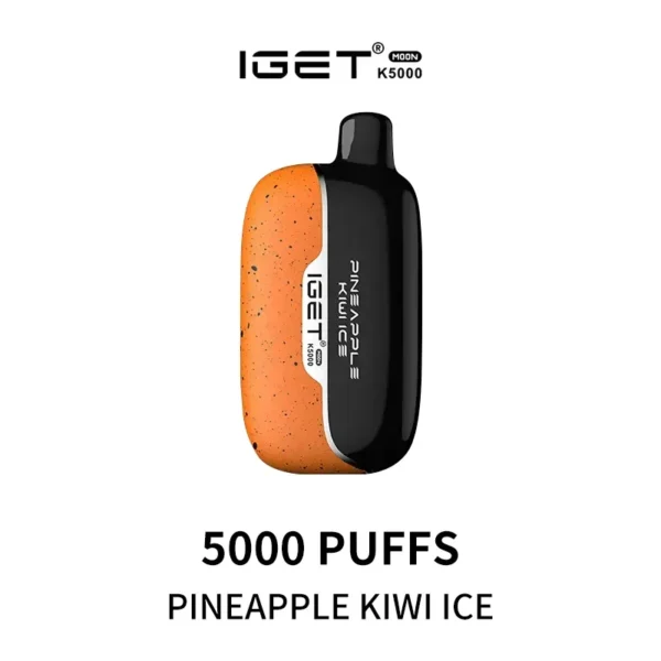 Iget Moon 5000 Puffs Pineapple Kiwi Ice